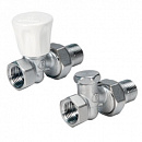 Комплект для подкл рад GIA 1/2 прямой R706KX003  (регулир+отсечной) GIACOMINI по цене 1522 руб.